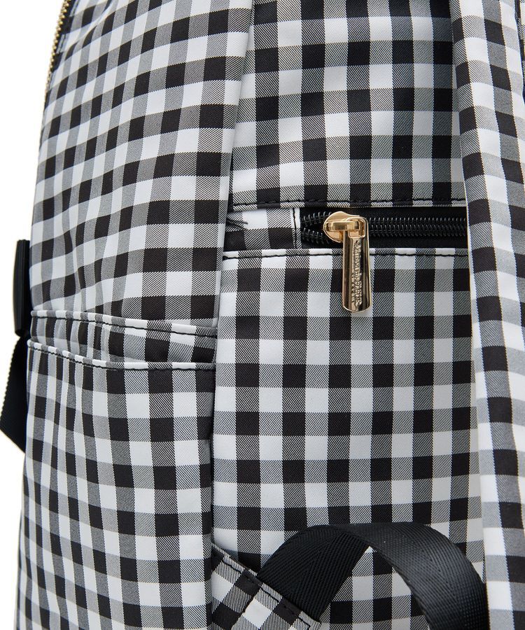 Maison de FLEUR「ギンガムフロントリボンリュック」|リュック|