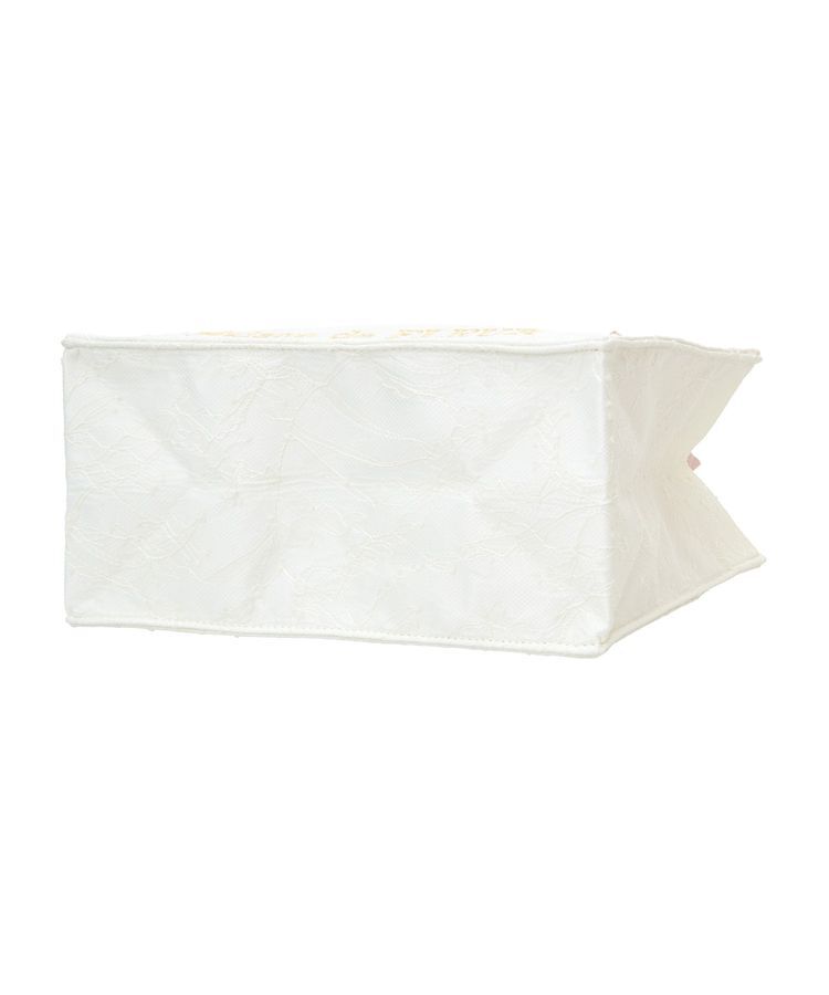 Maison de FLEUR「EC限定レースフリルハンドルスクエアトートSバッグ」|トートバッグ|