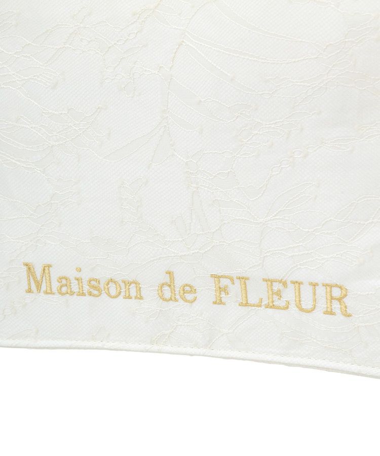 Maison de FLEUR「EC限定レースフリルハンドルスクエアトートSバッグ」|トートバッグ|
