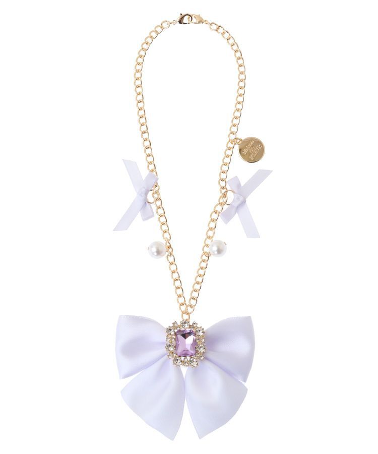 Maison de FLEUR「ビジューリボンパールバッグチャーム」|その他|