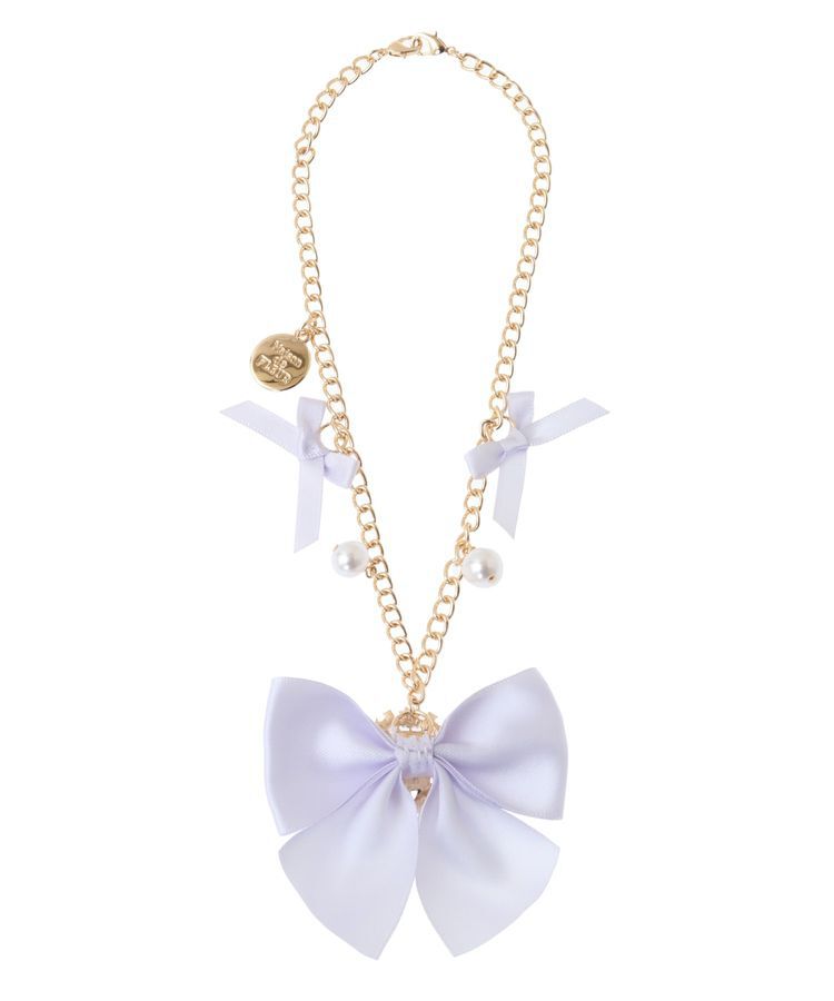 Maison de FLEUR「ビジューリボンパールバッグチャーム」|その他|