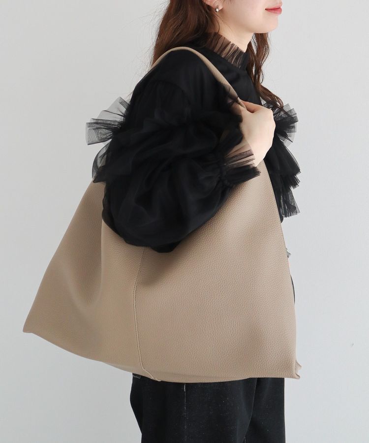 Green Parks「・QUON 軽量トライアングルトート」|トートバッグ|Gray Beige