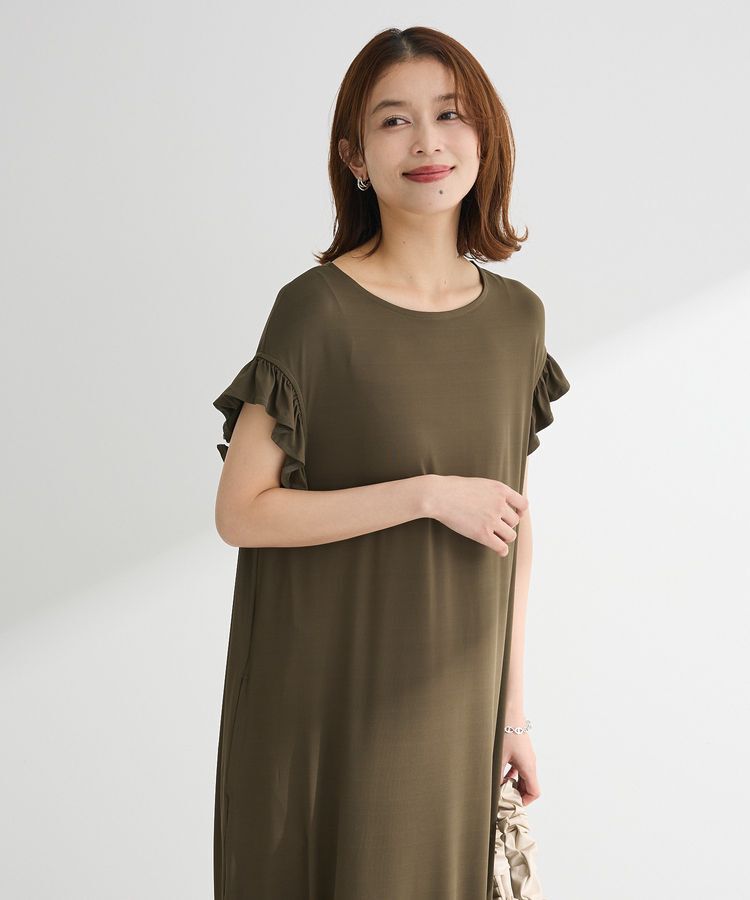 Green Parks「・SUGAR SPOON 【ラッシュガード】フリルワンピ」|ワンピース|