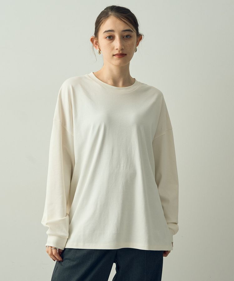 YECCA VECCA「スムースプルオーバー」|Tシャツ・カットソー|Off White