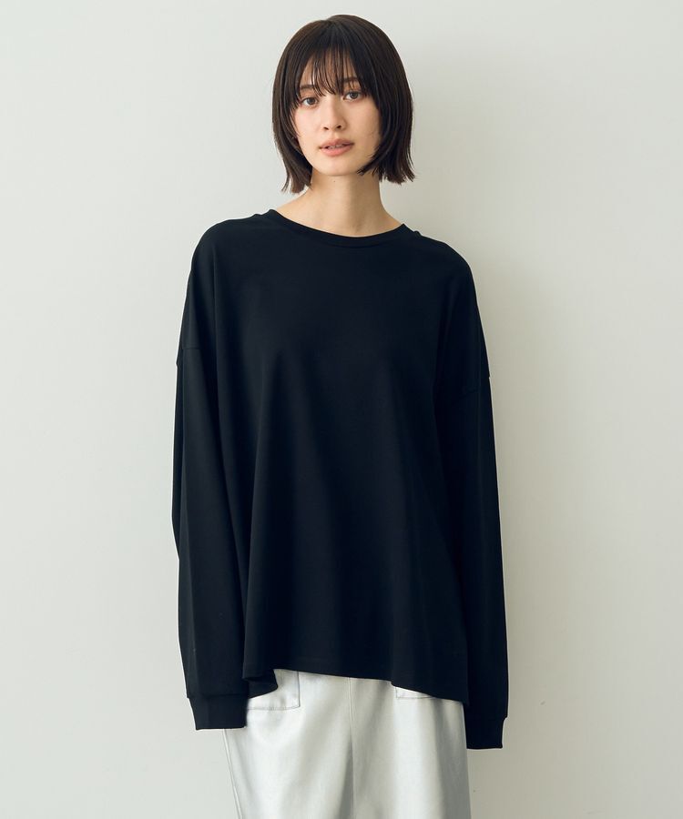 YECCA VECCA「スムースプルオーバー」|Tシャツ・カットソー|Black