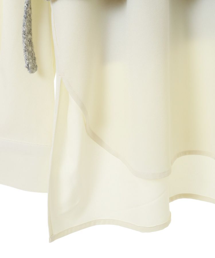 YECCA VECCA「【2点SET】シャツレイヤードニットベスト」|ベスト・ジレ|