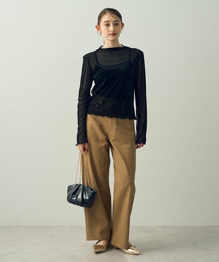 YECCA VECCA「【LE VERNIS】Momo mini bag」|ハンドバッグ|