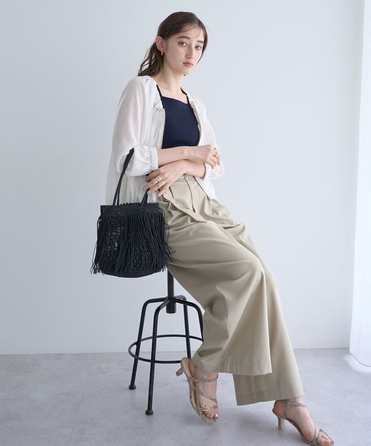 YECCA VECCA「【The Bagmati】フリンジバッグ」|トートバッグ|