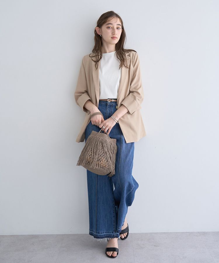 YECCA VECCA「【The Bagmati】フリンジバッグ」|トートバッグ|