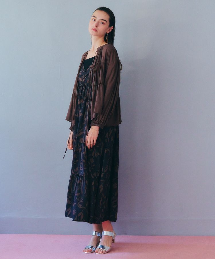 YECCA VECCA「リボンデザインシアーブラウス」|シャツ・ブラウス|