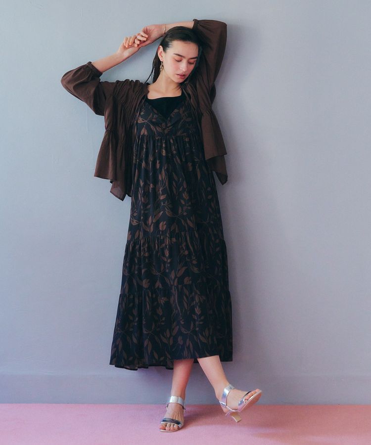 YECCA VECCA「リボンデザインシアーブラウス」|シャツ・ブラウス|