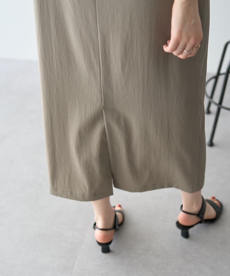 YECCA VECCA「ドライタッチサロペットスカート」|オールインワン|