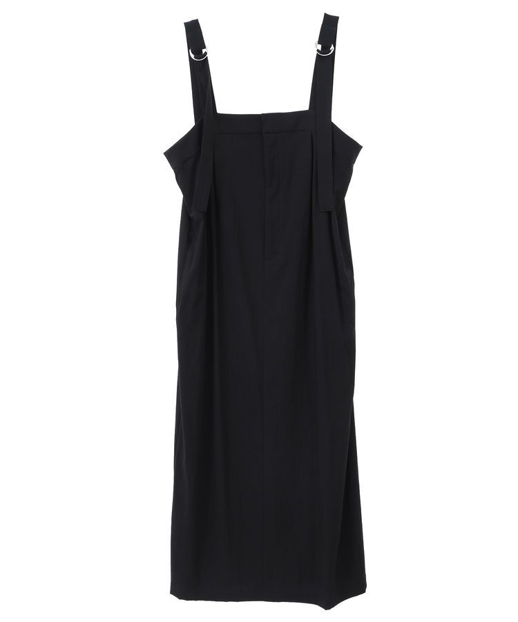 YECCA VECCA「ドライタッチサロペットスカート」|オールインワン|