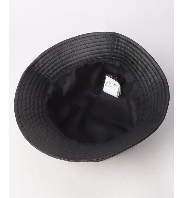 allureville「【GRILLO(グリーロ)】 ECO LEATHER BUCKET HAT」|ハット|