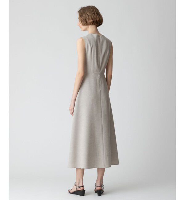 allureville「リネンライクオックスラップワンピース」|ワンピース|