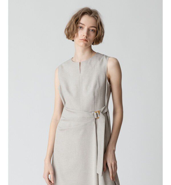 allureville「リネンライクオックスラップワンピース」|ワンピース|