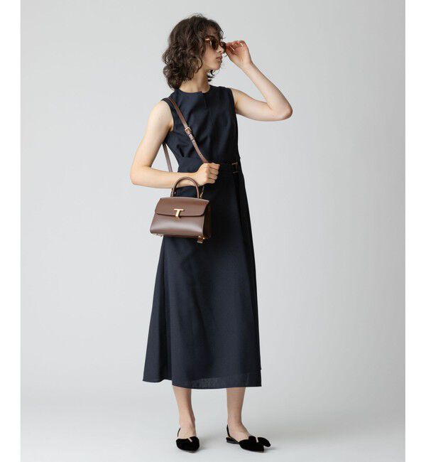 allureville「リネンライクオックスラップワンピース」|ワンピース|