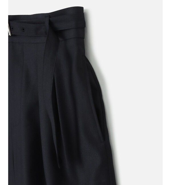 allureville「【セットアップ対応可能】リネンツイルアンクルタックパンツ」|その他|