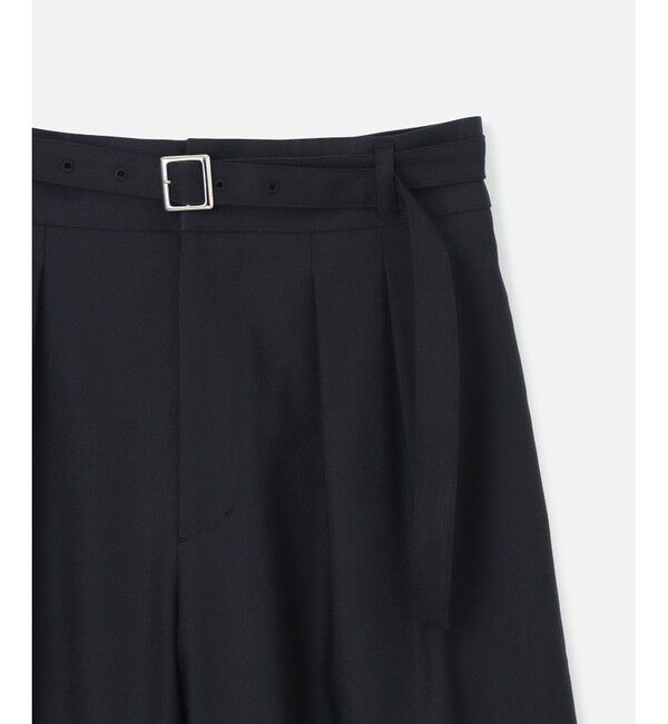 allureville「【セットアップ対応可能】リネンツイルアンクルタックパンツ」|その他|