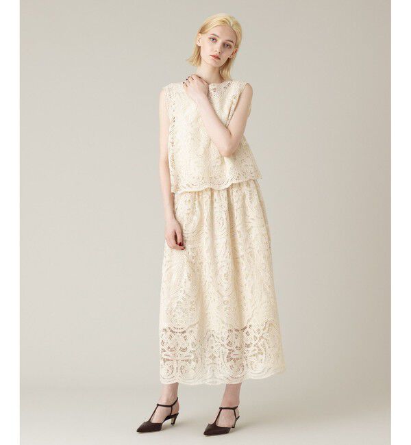 LOULOU WILLOUGHBY「【LOULOU WILLOUGHBY】モール刺繍ブラウス」|シャツ・ブラウス|