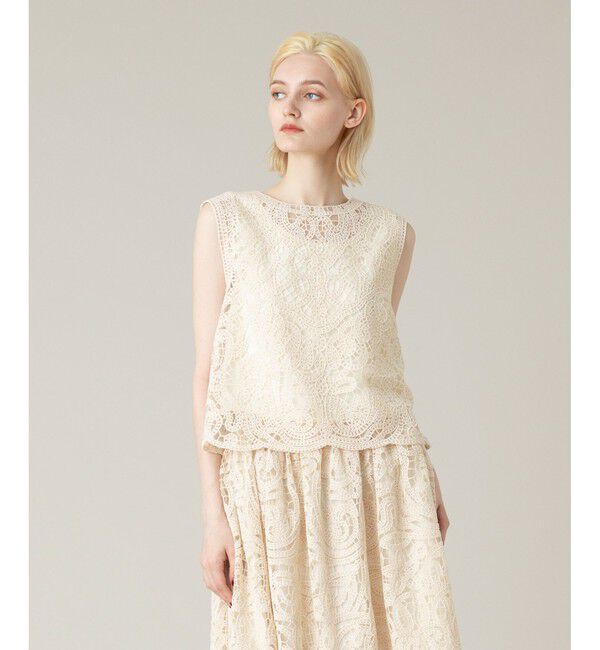 LOULOU WILLOUGHBY「【LOULOU WILLOUGHBY】モール刺繍ブラウス」|シャツ・ブラウス|