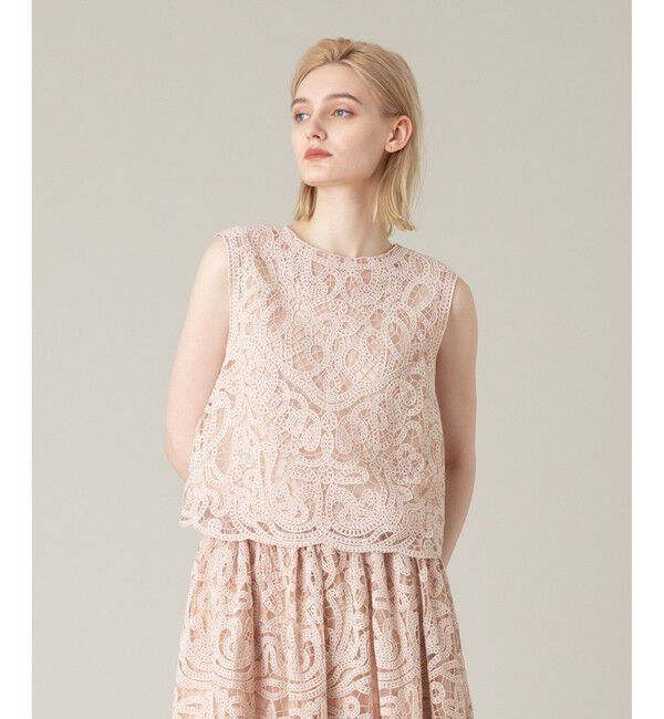 LOULOU WILLOUGHBY「【LOULOU WILLOUGHBY】モール刺繍ブラウス」|シャツ・ブラウス|