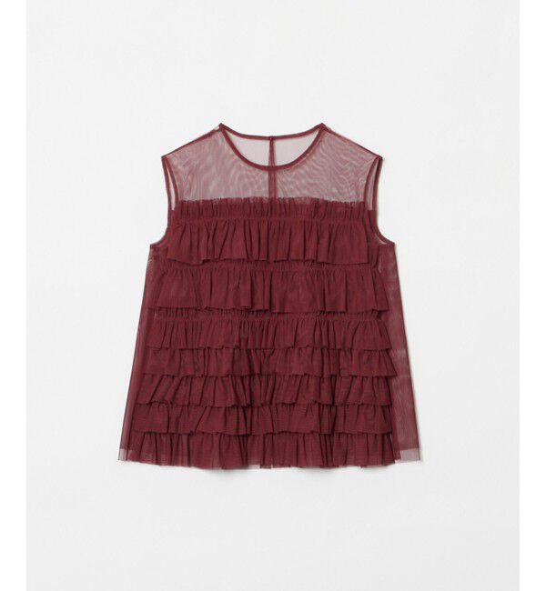 LOULOU WILLOUGHBY「【LOULOU WILLOUGHBY】チュールブラウス」|シャツ・ブラウス|