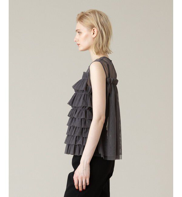 LOULOU WILLOUGHBY「【LOULOU WILLOUGHBY】チュールブラウス」|シャツ・ブラウス|