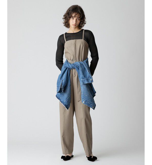 allureville「ウールデニムオールインワン」|オールインワン|