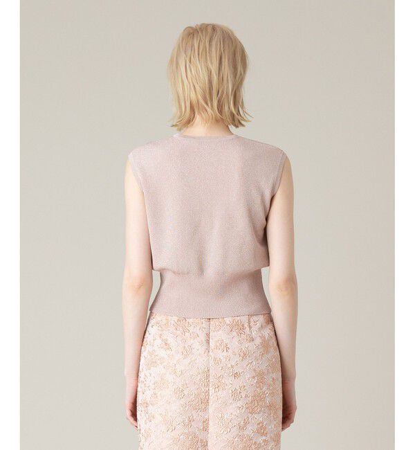 LOULOU WILLOUGHBY「【LOULOU WILLOUGHBY】リブコルセットラメプルオーバー」|その他|