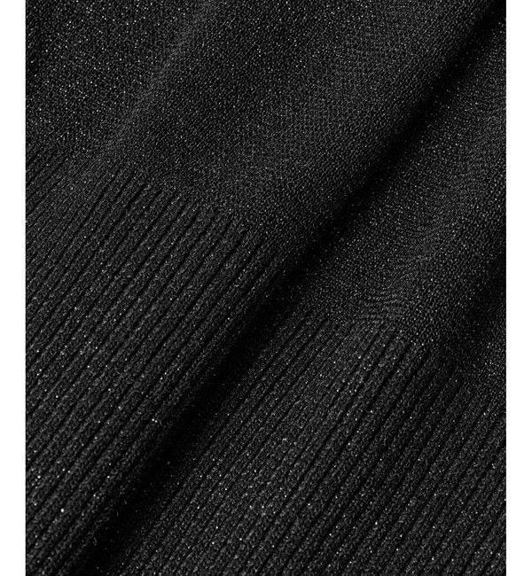 LOULOU WILLOUGHBY「【LOULOU WILLOUGHBY】リブコルセットラメプルオーバー」|その他|