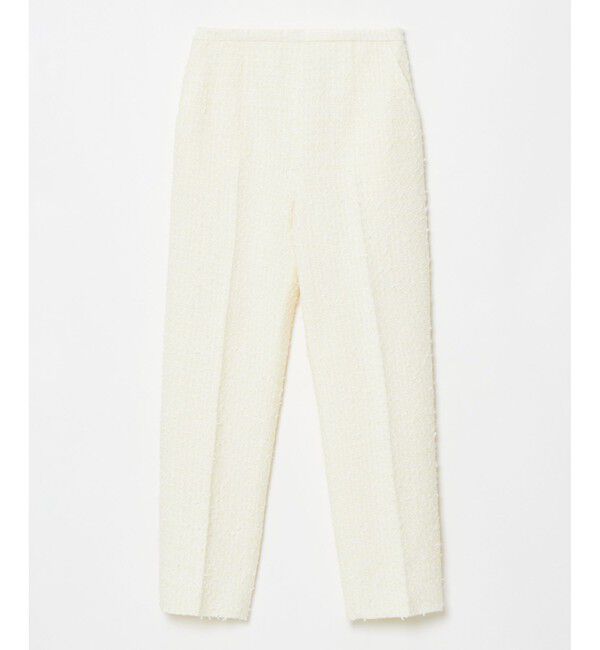 LOULOU WILLOUGHBY「【LOULOU WILLOUGHBY】ファンシーツイードパンツ」|スラックス|