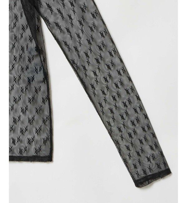 allureville「幾何柄チュールトップス」|Tシャツ・カットソー|