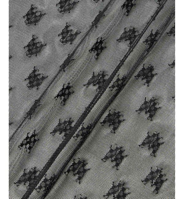 allureville「幾何柄チュールトップス」|Tシャツ・カットソー|