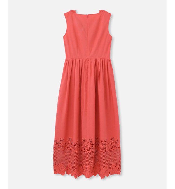 LOULOU WILLOUGHBY「【LOULOU WILLOUGHBY】エンブロイダリーノースリワンピース」|ワンピース|