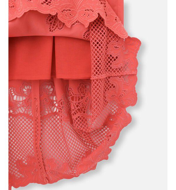 LOULOU WILLOUGHBY「【LOULOU WILLOUGHBY】エンブロイダリーノースリワンピース」|ワンピース|