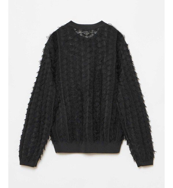 allureville「シアーカットジャガードカーディガン」|カーディガン|