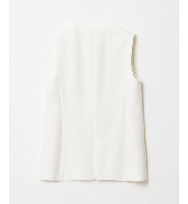 allureville「リネン混ジレ」|ベスト・ジレ|