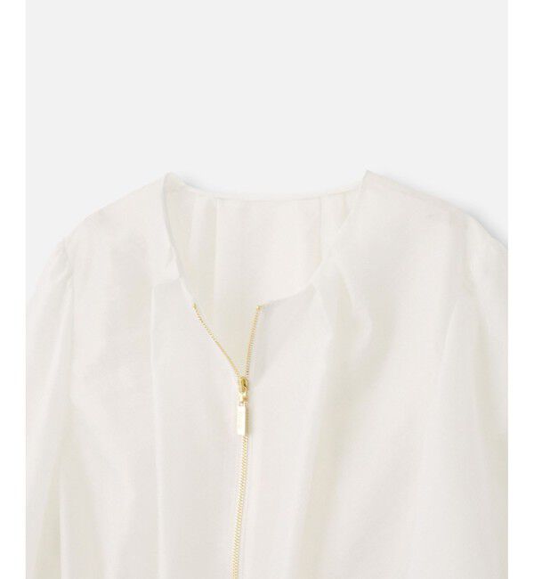 LOULOU WILLOUGHBY「【LOULOU WILLOUGHBY】ボリュームパフシアーブルゾン」|ブルゾン・スタジャン|