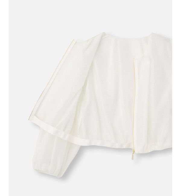 LOULOU WILLOUGHBY「【LOULOU WILLOUGHBY】ボリュームパフシアーブルゾン」|ブルゾン・スタジャン|