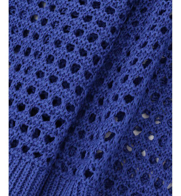 allureville「フィッシュネットニットジャケット」|カーディガン|