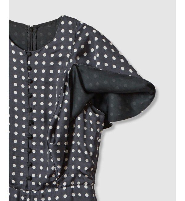 LOULOU WILLOUGHBY「【LOULOU WILLOUGHBY】ペイズリードットオールインワン」|オールインワン|