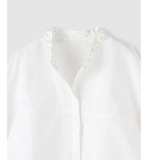 allureville「パールカラーコクーンブラウス」|シャツ・ブラウス|
