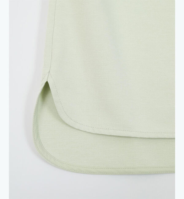 ur's「【星玲奈さんコラボアイテム】【神山まりあさん着用】サテン切替ノースリーブトップス」|Tシャツ・カットソー|