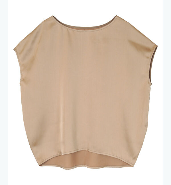 ur's「サテンコクーンシルエットブラウス」|シャツ・ブラウス|