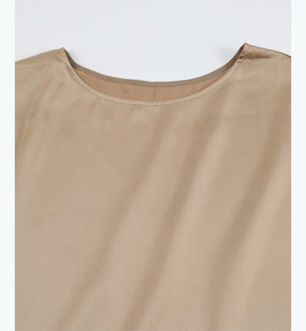 ur's「サテンコクーンシルエットブラウス」|シャツ・ブラウス|