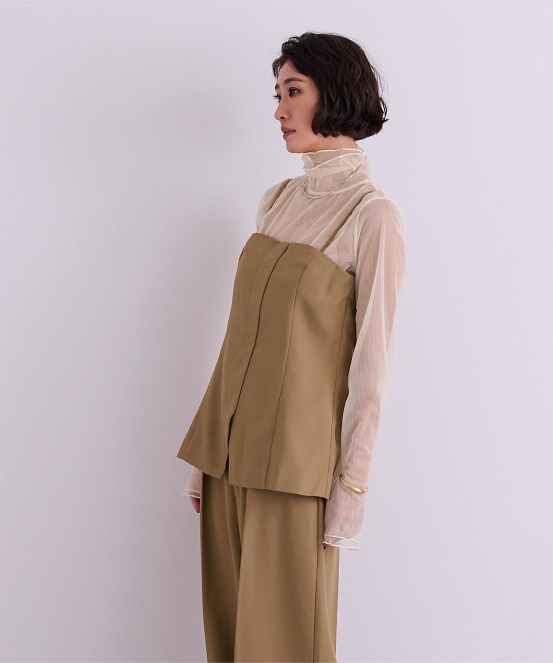 ur's「ウエストシェイプキャミソールビスチェ」|キャミソール|