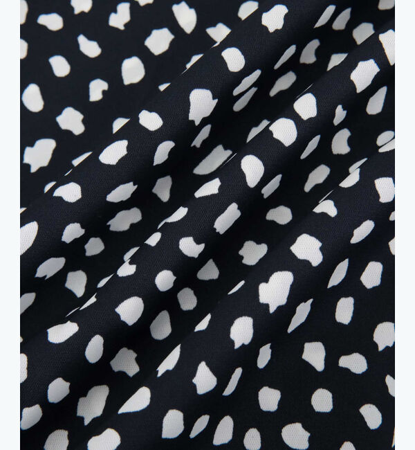 ur's「ダルメシアンプリントボウタイブラウス」|シャツ・ブラウス|