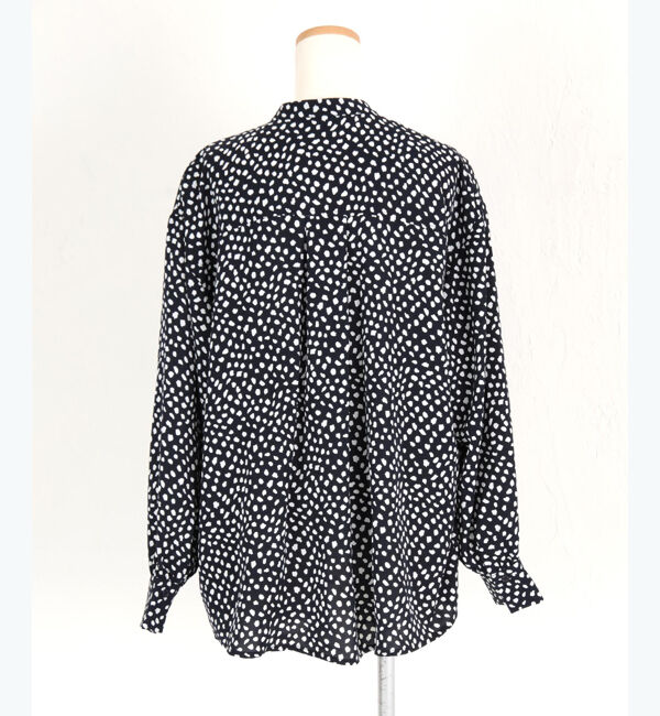 ur's「ダルメシアンプリントボウタイブラウス」|シャツ・ブラウス|