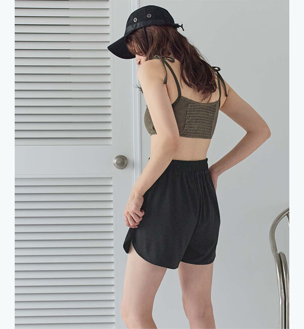 SEA DRESS「フード付トップスラッシュガードセットアップ」|ビキニ|